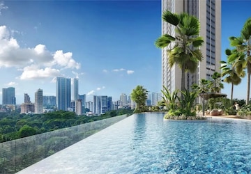 Swimming Pool in 3 BHK Apartment at Piramal Aranya Arav, Byculla – for Rent