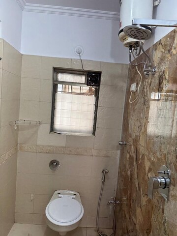 Bathroom in 2 BHK Apartment at Cosmos Tower, Panchsheel Nagar – for Rent