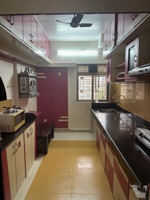 Kitchen in 2 BHK Apartment at Cosmos Tower, Panchsheel Nagar – for Rent