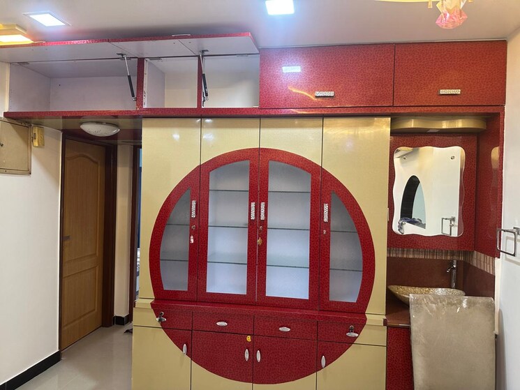 Kitchen, cosmos-tower 2 Bedroom 650 Sq.Ft. Apartment In Panchsheel Nagar Thane 9338667