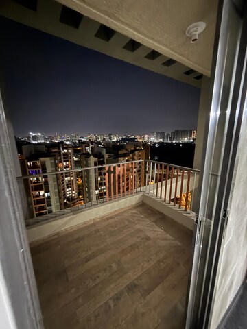 Balcony in 2 BHK Apartment at Shapoorji Pallonji Sensorium, Hinjewadi – for Rent