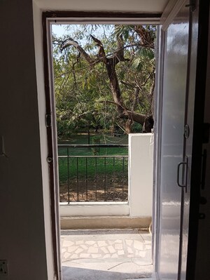 Balcony in 3 BHK Builder Floor at Greater Kailash I – for Rent