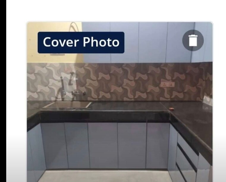 Kitchen, gomti nagar 2 Bedroom 1200 Sq.Ft. Independent House In Gomti Nagar Lucknow 9338745