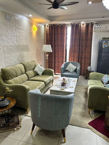 Living Room in 2 BHK Apartment at LandCraft River Heights, Raj Nagar Extension – for Sale