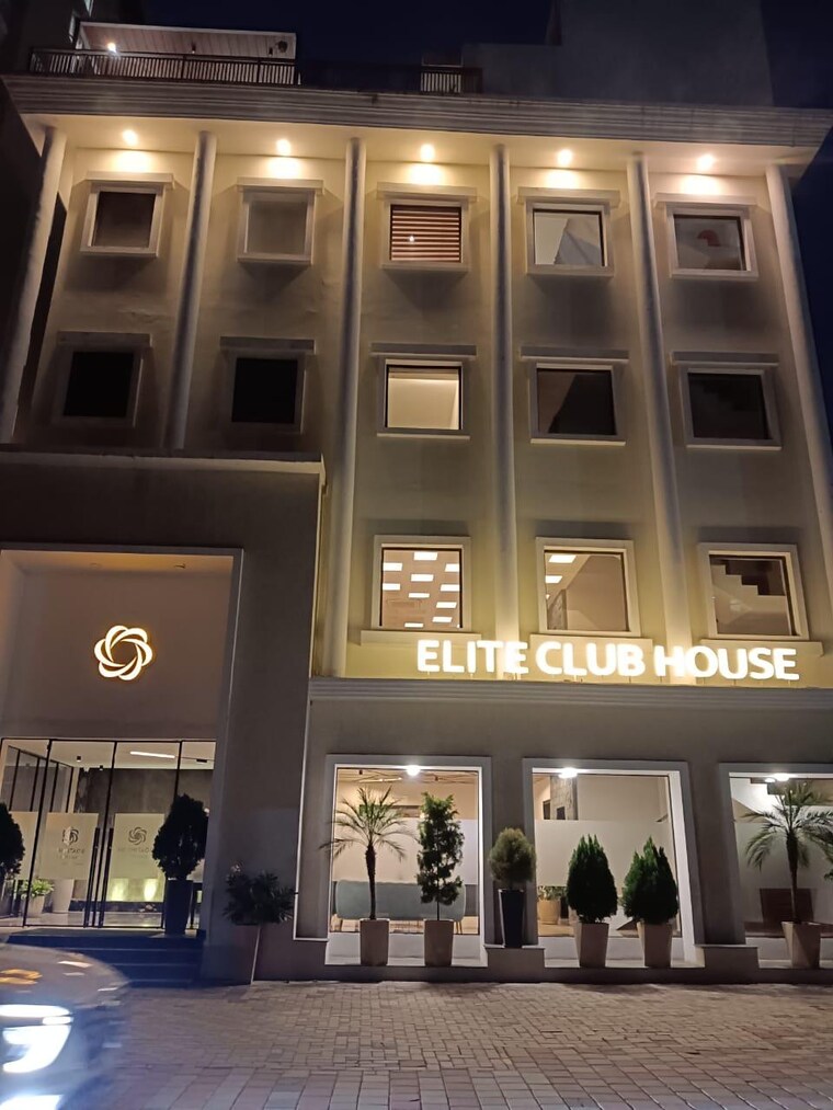 Exterior View, hermitage-centralis 3 Bedroom 1700 Sq.Ft. Apartment In Vip Road Zirakpur 9338786