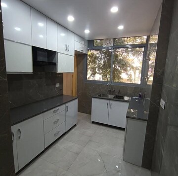 Kitchen in 3 BHK Apartment at Chattarpur – for Sale