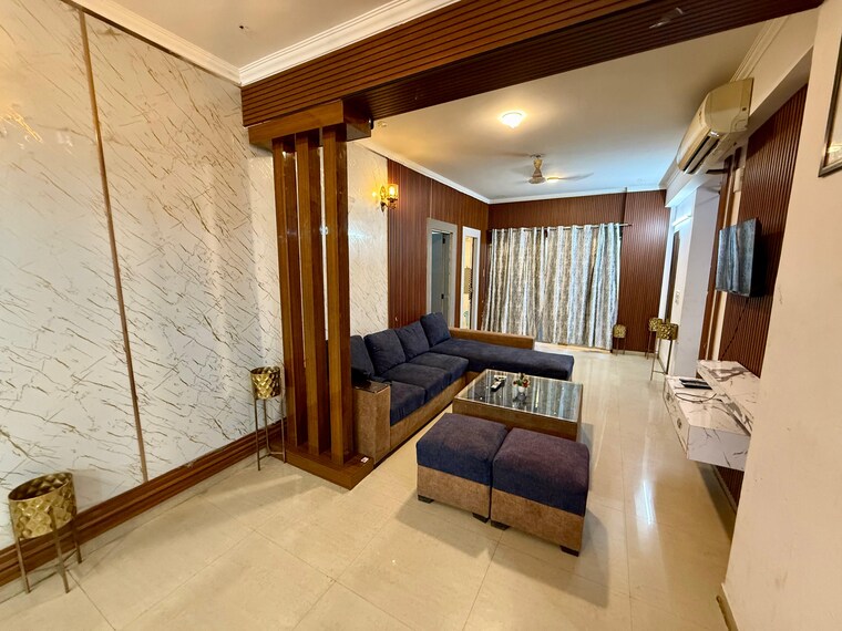 Living Room, kw-srishti 3.5 Bedroom 2150 Sq.Ft. Apartment In Raj Nagar Extension Ghaziabad 9338936