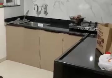 Kitchen in 2 BHK Apartment at SSD Sai Vista, Rahatani – for Rent