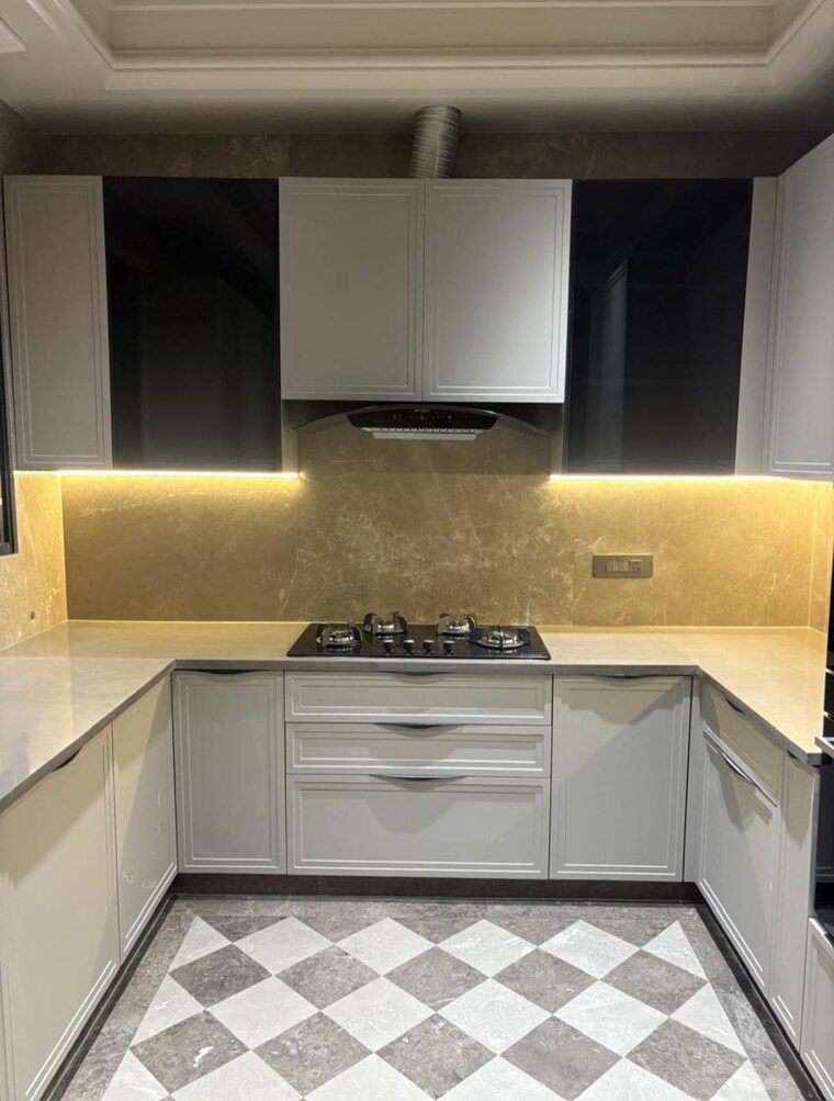 Kitchen, greater kailash i 4 Bedroom 300 Sq.Yd. Builder Floor In Greater Kailash I Delhi 9339110