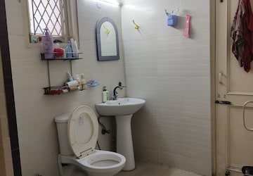 Bathroom in 2 BHK Builder Floor at Khirki Extension – for Rent