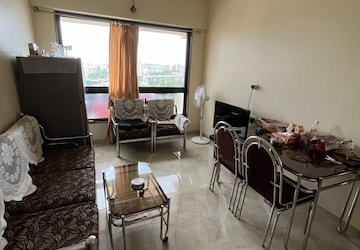 Living Room in 1 BHK Apartment at National Inner Circle 54, Chembur – for Sale