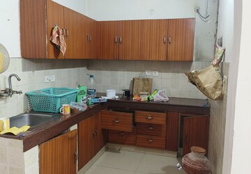 Kitchen in 2 BHK Builder Floor at Khirki Extension – for Rent