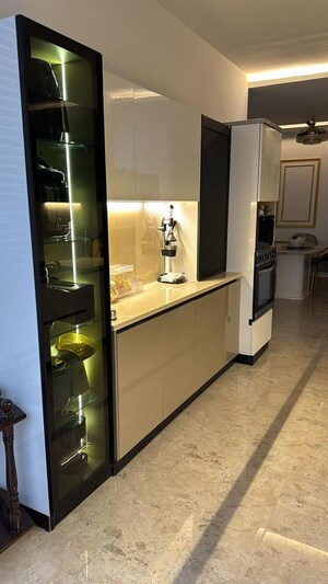 Kitchen in 3 BHK Apartment at Trishla City, Patiala Road – for Sale