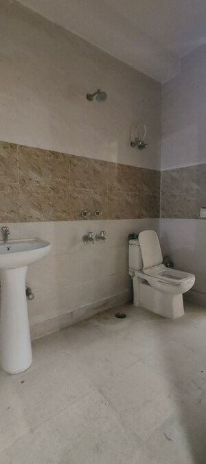 Bathroom in 2 BHK Builder Floor at Chattarpur – for Rent