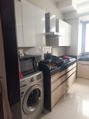 Kitchen in 2 BHK Apartment at Sanghvi Majestic, Matunga – for Rent