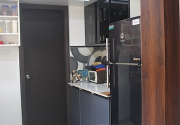 Kitchen in 3 BHK Apartment at Greenmark Mayfair Apartments, Tellapur – for Rent