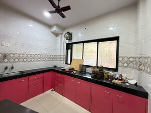 Kitchen in 1 BHK Apartment at Seawoods – for Rent