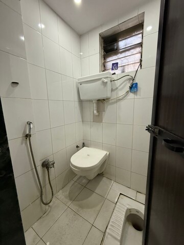 Bathroom in 1 BHK Apartment at Seawoods – for Rent