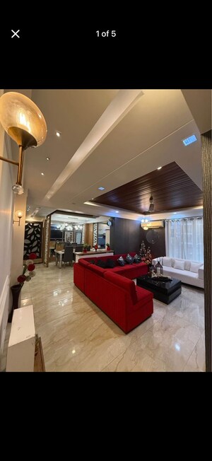 Living Room in 3.5 BHK Apartment at Trishla City, Patiala Road – for Sale