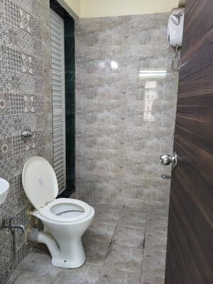 Bathroom in 2 BHK Apartment at Mahavir Kalpavruksha, Ghodbunder Road – for Rent