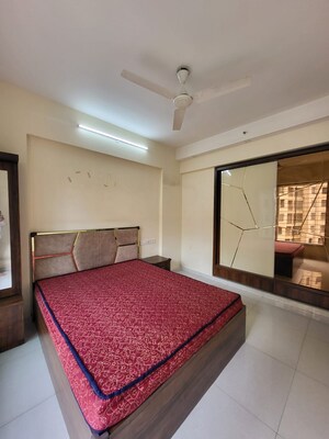 Bedroom in 2 BHK Apartment at Mahavir Kalpavruksha, Ghodbunder Road – for Rent