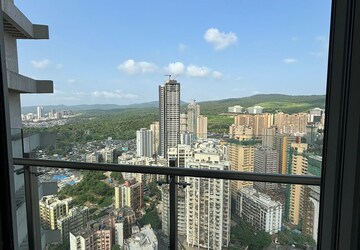 Balcony in 2 BHK Apartment at JP Decks, Goregaon East – for Rent