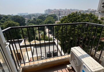 Balcony in 1 BHK Apartment at Chandigarh Citi Center, Vip Road – for Rent