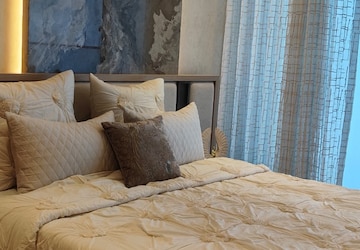 Bedroom in 4 BHK Apartment at Adani Ten BKC, Bandra East – for Rent
