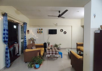 Living Room in 2 BHK Apartment at Kunal Icon, Pimple Saudagar – for Rent