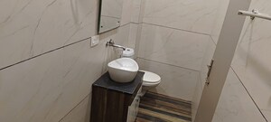 Bathroom in 1 RK Builder Floor at Vip Road – for Rent