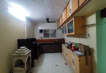 Kitchen in 3 BHK Apartment at Kunal Icon, Pimple Saudagar – for Rent