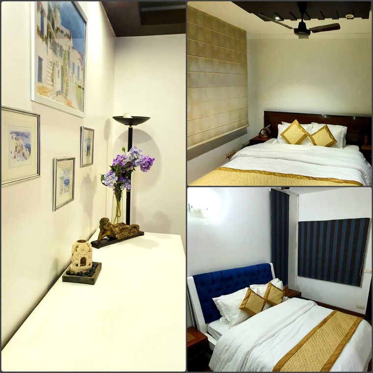 Master Bedroom, greater kailash ii 2 Bedroom 250 Sq.Yd. Builder Floor In Greater Kailash ii Delhi 9339893