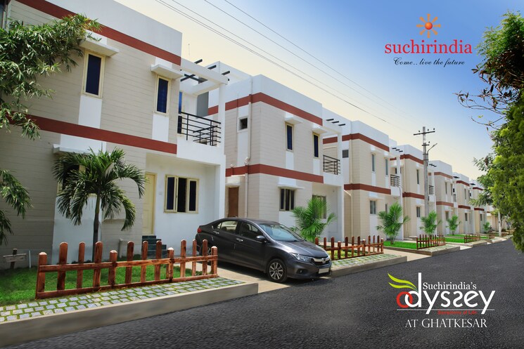 Exterior View, suchirindia-odyssey 2 Bedroom 845 Sq.Ft. Villa In Ghatkesar Hyderabad 9339881