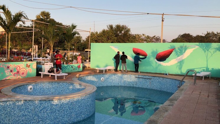 Swimming Pool, suchirindia-odyssey 2 Bedroom 845 Sq.Ft. Villa In Ghatkesar Hyderabad 9339881