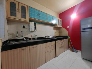 Kitchen in 2 BHK Apartment at Lunkad Queensland, Viman Nagar – for Rent