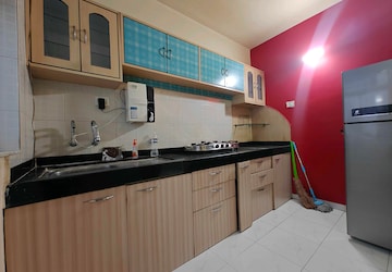 Kitchen in 2 BHK Apartment at Lunkad Queensland, Viman Nagar – for Rent