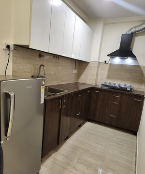 Kitchen in 2 BHK Builder Floor at Saket – for Rent