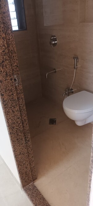 Bathroom in 1 BHK Apartment at Abrol House, Malad West – for Rent