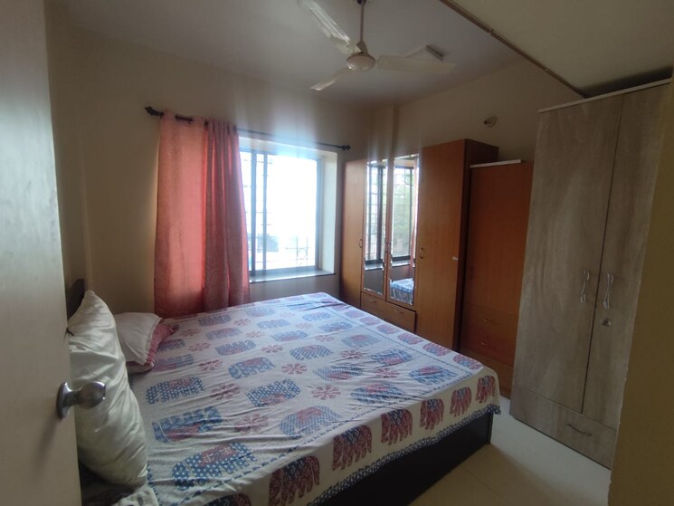 Bedroom, kohinoor-courtyard-one 2 Bedroom 800 Sq.Ft. Apartment In Wakad Pune 9340063