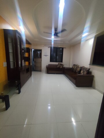 Living Room in 3 BHK Apartment at Kohinoor Courtyard One, Wakad – for Rent