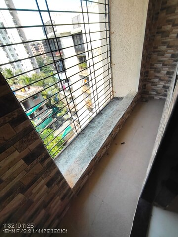 Balcony in 1 BHK Apartment at Cosmos Enclave, Kasarvadavali – for Rent