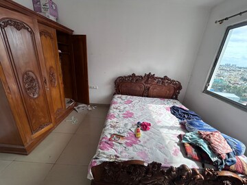 Bedroom in 3 BHK Apartment at Puravankara Elita Promenade, Jp Nagar – for Rent