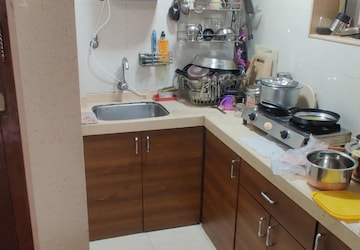 Kitchen in 2 BHK Apartment at Kartar Bhavan, Colaba – for Rent