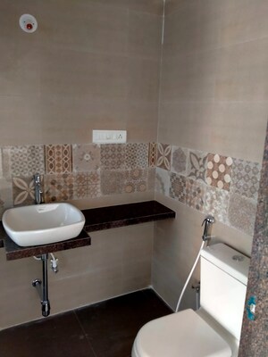 Bathroom in 2 BHK Apartment at Acme Avenue, Kandivali West – for Rent