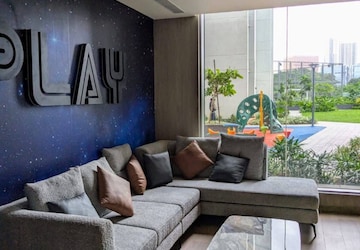 Building Lobby in 2 BHK Apartment at Sunteck City Avenue 4, Somani Gram – for Rent