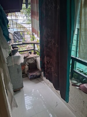 Balcony in 1 BHK Apartment at Mangalmurti Apartments, Vishal Nagar – for Sale