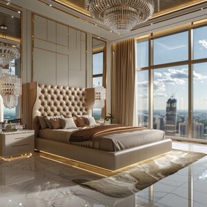 Bedroom in 5 BHK Apartment at Elan The Presidential, Sector 106 – for Sale