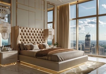 Bedroom in 5 BHK Apartment at Elan The Presidential, Sector 106 – for Sale