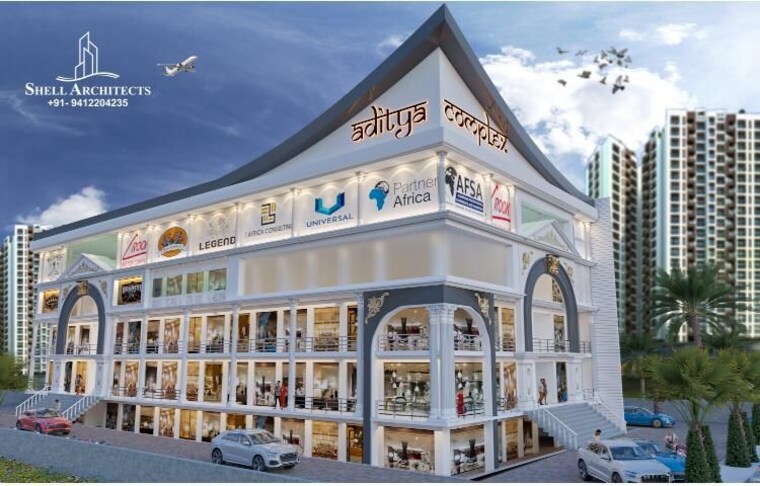 Exterior View, modipuram Commercial Shop 126 Sq.Ft. In Modipuram Meerut 9340595