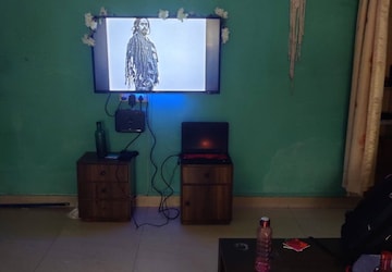 Living Room in 1 BHK Apartment at Nirman CHS Malad West, Swamy Vivekananda Road – for Rent